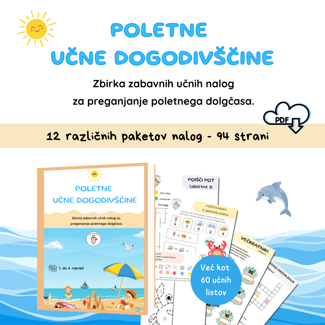 Poletne učne dogodivščine